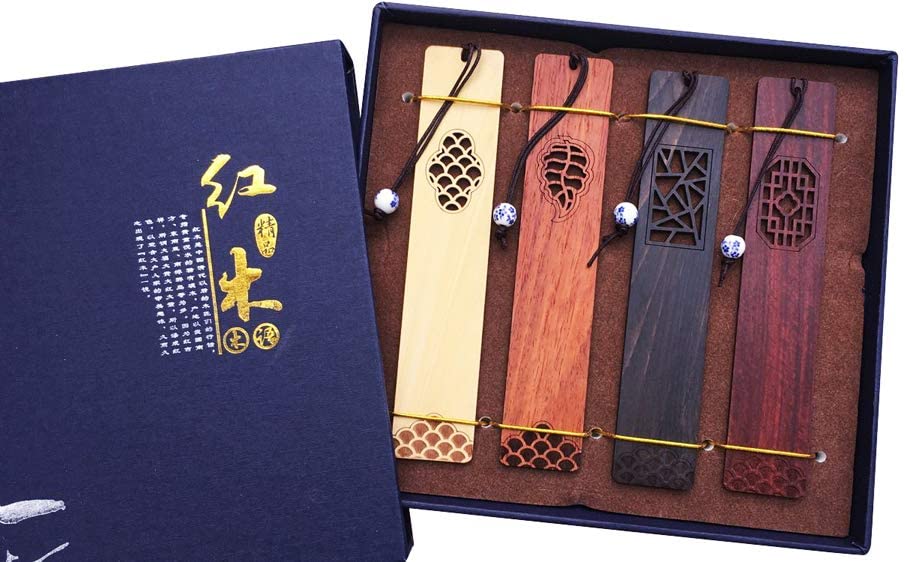 SEGNALIBRI LEGNO NATURALE