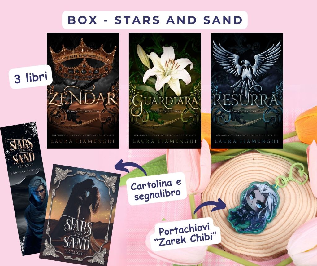 Contenuto della box romance fantasy